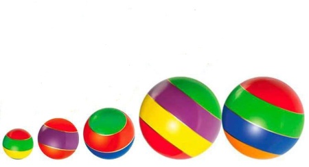 Купить Мячи резиновые (комплект из 5 мячей различного диаметра) в Полярном 