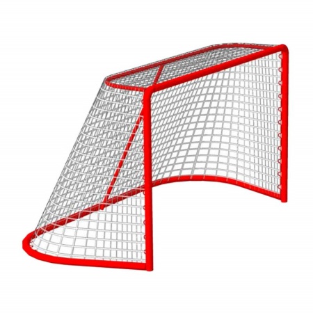 Купить Сетка хоккейная на ворота 1,22мх1,83мх0,5мх1,15м, нить 3,5 мм, узловая в Полярном 
