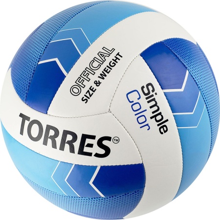 Купить Мяч волейбольный Torres Simple Color любительский р.5 в Полярном 